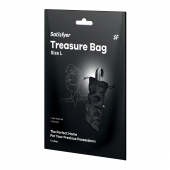 Черный мешочек для хранения игрушек Treasure Bag L - Satisfyer - купить с доставкой в Белгороде