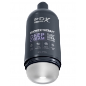 Мастурбатор в бутылке Shower Therapy Deep Cream - Pipedream - в Белгороде купить с доставкой
