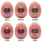 Набор из 6 мастурбаторов-яиц Tenga Egg Variety Pack V - Tenga - в Белгороде купить с доставкой