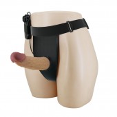 Полый вибрострапон на регулируемых трусиках Draven - 17,5 см. - Baile - купить с доставкой в Белгороде