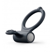 Черное эрекционное кольцо Power Clit - Dorcel - в Белгороде купить с доставкой