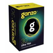 Супертонкие презервативы Ganzo Ultra thin - 30 шт. - Ganzo - купить с доставкой в Белгороде