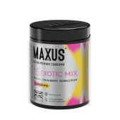 Цветные ароматизированные презервативы MAXUS Exotic Mix - 15 шт. - Maxus - купить с доставкой в Белгороде