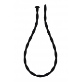 Черный уретральный массажер Glide Large - 30 см. - Lola Games - купить с доставкой в Белгороде