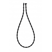 Черный уретральный массажер Glide Small - 30 см. - Lola Games - купить с доставкой в Белгороде