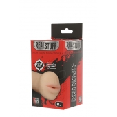 Нежный мастурбатор-ротик REALSTUFF 5INCH MASTURBATOR BJ - Dream Toys - в Белгороде купить с доставкой