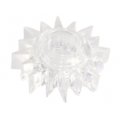 Прозрачное гелевое эрекционное кольцо-солнце - Toyfa Basic - в Белгороде купить с доставкой