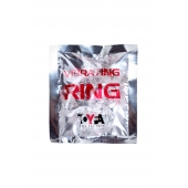 Прозрачное эрекционное кольцо с вибратором  и подхватом - Toyfa Basic - в Белгороде купить с доставкой