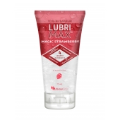 Интимный гель-смазка на водной основе Lubrimax Magic Strawberry - 75 мл. - ИнтелБИО - купить с доставкой в Белгороде