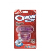 Фиолетовое эрекционное виброкольцо OWOW PURPLE - Screaming O - в Белгороде купить с доставкой