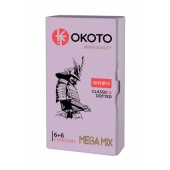 Презервативы OKOTO Mega Mix - 12 шт. - Sitabella - купить с доставкой в Белгороде