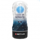 Прозрачный текстурированный мастурбатор Vacuum Cup Masturbator Planet - Baile - в Белгороде купить с доставкой