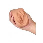 Маструбатор-вагина с вибрацией Soft   Wet Renata Realistic Tan Masturbator - Blush Novelties - в Белгороде купить с доставкой