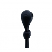 Чёрное лассо на пенис с вибрацией - Baile - в Белгороде купить с доставкой