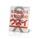 Ультратонкий презерватив Sagami Xtreme SUPERTHIN - 1 шт. - Sagami - купить с доставкой в Белгороде