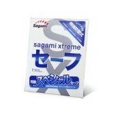 Презерватив Sagami Xtreme Ultrasafe с двойным количеством смазки - 1 шт. - Sagami - купить с доставкой в Белгороде