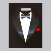 Пакет «Смокинг» полиэтиленовый с вырубной ручкой (30х40 см) - UPAK LAND - купить с доставкой в Белгороде