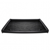 Черная виниловая простынь с надувными краями Nuru Inflatable Vinyl Massage Sheet - XR Brands - купить с доставкой в Белгороде