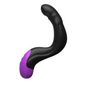 Черно-фиолетовый вибромассажёр простаты Hyper-Pulse P-Spot Massager - Pipedream - в Белгороде купить с доставкой
