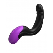 Черно-фиолетовый вибромассажёр простаты Hyper-Pulse P-Spot Massager - Pipedream - в Белгороде купить с доставкой