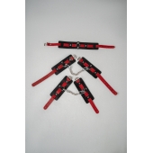 Черно-красный набор фиксаций: наручники, оковы и ошейник - Crazy Handmade - купить с доставкой в Белгороде