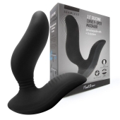 Черный вибромассажер простаты 3,5’’ Curve P-spot Massager - 12 см. - Erokay - в Белгороде купить с доставкой