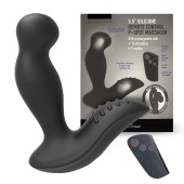 Черный вибромассажер простаты 3,5’’ Remote Control P-spot Massager - 12,5 см. - Erokay - в Белгороде купить с доставкой