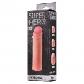 Фаллоудлинитель SUPER HERO Casanova - 18 см. - Lola Games - в Белгороде купить с доставкой
