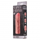 Фаллоудлинитель SUPER HERO Dewil - 17,5 см. - Lola Games - в Белгороде купить с доставкой