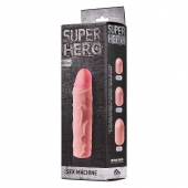 Фаллоудлинитель SUPER HERO Sex Machine - 15,5 см. - Lola Games - в Белгороде купить с доставкой