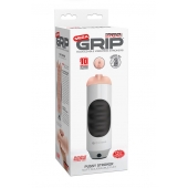 Мастурбатор-вагина Extreme Toyz Mega Grip Vibrating Stroker Mouth - Pipedream - в Белгороде купить с доставкой