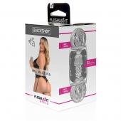 Прозрачный двусторонний мастурбатор Fleshlight Quickshot Mia Malkova - Fleshlight - в Белгороде купить с доставкой