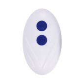 Синее эрекционное виброкольцо с клиторальной подушечкой и пультом ДУ Adjustable Fun Ring - Zero Tolerance - в Белгороде купить с доставкой