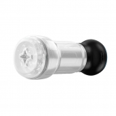 Набор PowerBlow   Feel Pocket Stroker Crystal: мастурбатор и интерактивная насадка - Kiiroo - в Белгороде купить с доставкой