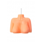 Оранжевая сувенирная свеча «Женский силуэт» - Pecado - купить с доставкой в Белгороде