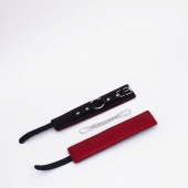 Черно-красные кожаные оковы - Crazy Handmade - купить с доставкой в Белгороде