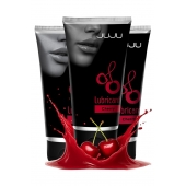 Набор из 3 съедобных лубрикантов JUJU со вкусом вишни - JuJu - купить с доставкой в Белгороде