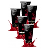 Набор из 5 съедобных лубрикантов JUJU со вкусом вишни - JuJu - купить с доставкой в Белгороде