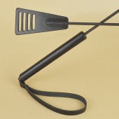 Черный кожаный стек «Сириус» - 60 см. - Sitabella - купить с доставкой в Белгороде