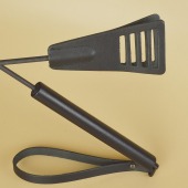 Черный кожаный стек «Сириус» - 60 см. - Sitabella - купить с доставкой в Белгороде