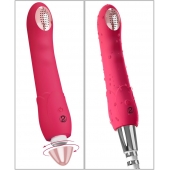 Малиновая насадка на душ с вибрацией Showers to orgasm - 20,1 см. - Orion - купить с доставкой в Белгороде