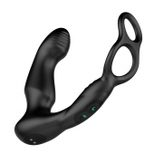 Черный двухмоторный массажер простаты Nexus Simul8 Wave Edition - Nexus Range - в Белгороде купить с доставкой