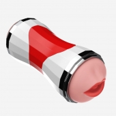 Двусторонний мастурбатор в колбе Power Grip Cup - вагина и ротик - Boys of Toys - в Белгороде купить с доставкой