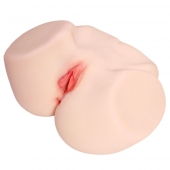 Мастурбатор-полуторс с двойным слоем материала Jenny Onahole Real Vagina - KOKOS - в Белгороде купить с доставкой