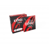 Презервативы с ароматом колы Expert Cola - 3 шт. - Expert - купить с доставкой в Белгороде