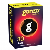Ароматизированные презервативы Ganzo Juice - 30 шт. - Ganzo - купить с доставкой в Белгороде