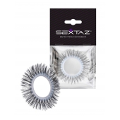 Круглое эрекционное кольцо с длинными «ресничками» - Sextaz - в Белгороде купить с доставкой