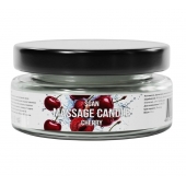 Массажная свеча «Спелая вишня» - 50 мл. - SGAN - купить с доставкой в Белгороде