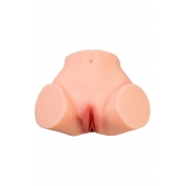 Телесный реалистичный мастурбатор-полуторс с 2 любовными входами - No Name - в Белгороде купить с доставкой