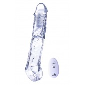 Прозрачная насадка-удлинитель Length Enhancer With Bullet с подхватом - 22,3 см. - NMC - в Белгороде купить с доставкой